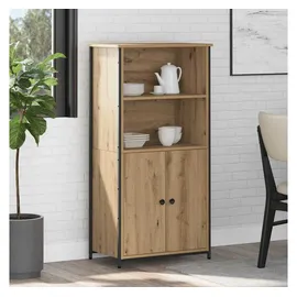 vidaXL Highboard 62 x 121,5 x 36 cm Braun