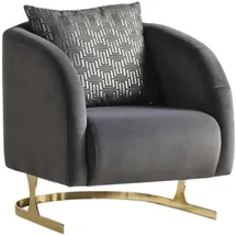 JVMöbel Moderne Sessel Club Lounge Designer Lehn Top-Qualität Sessel 1 Sitzer