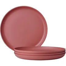 Mepal Frühstücksteller Silueta 23 cm Vivid Mauve 4er Set