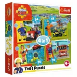 Trefl 34387 Puzzle Brave Fireman Sam