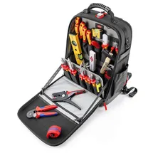 Knipex Modular X18 Elektro Werkzeugrucksack 22-teilig gelb, rot, schwarz 53 x 21 x 34 cm