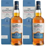 Glenlivet Founder's Reserve Single Malt Scotch Whisky – Schottischer Single Malt Whisky aus der Speyside Region – 1 x 0,7 l (Packung mit 2)