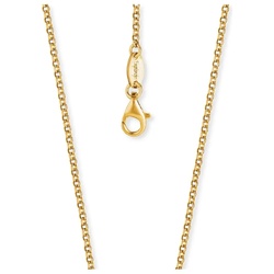 Collierkettchen »Erbskettengliederung, 2,1 mm breit, ERN-XX-E, ERN-XX-G, ERN-XX-R«, 876468-50 gelbgoldfarben