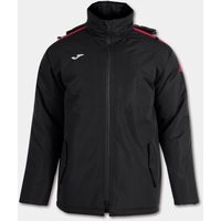 Joma Anorak Trivor, Schwarz-Rot, 164 - Schwarz