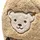 Steiff 600135 Teddybär Tasche Plüsch, BEIGE, Einheitsgröße