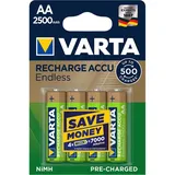 Varta Endless Ready to Use Mignon AA 4 St.