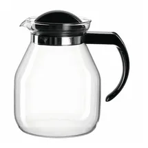 Montana 057864 Teekanne Einzelne Teekanne 1,25 ml Schwarz, Transparent
