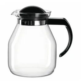 Montana 057864 Teekanne Einzelne Teekanne 1,25 ml Schwarz, Transparent