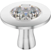 Staub Knauf mit Kristall von Swarovski, Edelstahl