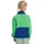 Jack Wolfskin Colorblock Taunus Halbreißverschluss-sweatshirt - Blue Orchid - 176 cm