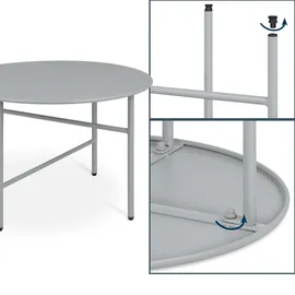 bomoe Beistelltisch Grau