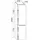 Burgbad Lin20 Apothekerschrank 200 x 40 x 34 cm Eiche Dekor Urban Metall