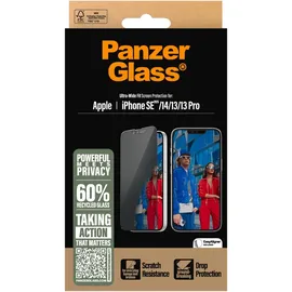 Panzer Glass PanzerGlass Privacy Screen Pr iPhone 16e 14 13 13 Pro UWF