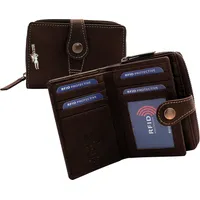 Drachenleder Portemonnaie Leder OPD210C - Braun