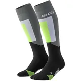 CEP Thermo lange Skisocken Herren 280 grey/black V 45-48+