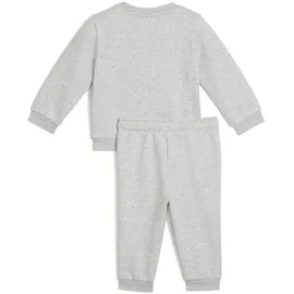 Puma Unisex Baby MINICATS ESS Crew Set FL INF Gestrickte Anzüge, Light Gray Heather,