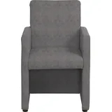 Home Affaire Cocktailsessel HOME AFFAIRE "Bologna", grau (anthrazit (fantasy 8203)), B:60cm H:90cm T:59cm, Luxus-Microfaser;Kunstleder;Microfaser, Sessel, Cocktailsessel, in verschiedenen Farben und Materialien erhältlich