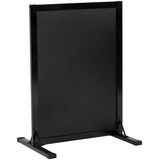 Securit Tafel schwarz mit Stand 78 x 56 x 40 cm