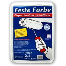 Wilckens Feste Farbe Wandfarbe weiß matt 2,5 l