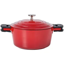 RIESS Keramika Red Schmortopf 20 cm rund