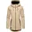warme kurz wasserdicht mit Kapuze Taupe24 S S
