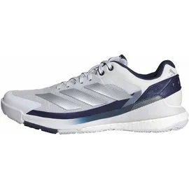 adidas Crazyquick BOOST Padel-Schuh grau|weiß|blau 44 2/3