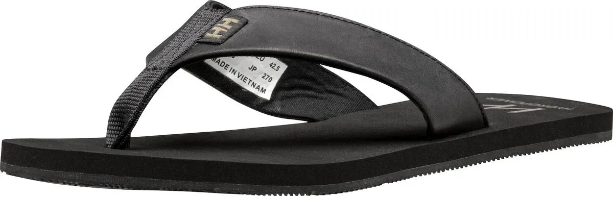 Helly Hansen Seasand Leather Sandal 2 black / fallen rock (990) 8
