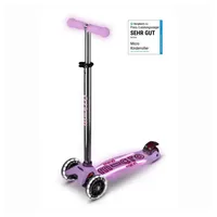 Micro Maxi Micro Scooter Glow+ LED Lila - leuchtender
