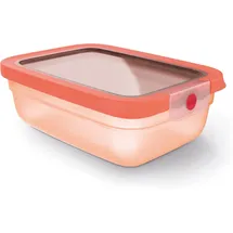 Emsa Frischhaltedose rechteckig orange 15,95 cm x 21,73 cm x 7,32 cm 1,2 l
