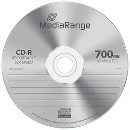 MediaRange CD-R 700MB 52x 50er Spindel