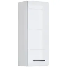 trendteam Skin Kommode 30 x 77 x 23 cm Weiß