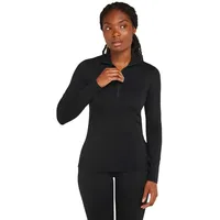 Icebreaker Merino Core Heavyweight Langarm-baselayer Schwarz L