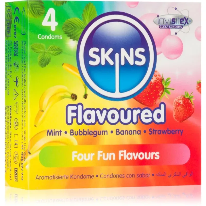 Skins Flavours Kondome 4 St.