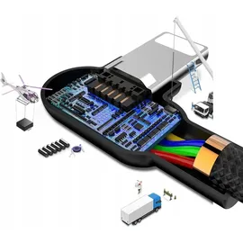 Wisam® Mcdodo USB to Lightning cable, CA-4673, angled, 1,8m schwarz | Gr.: onesize