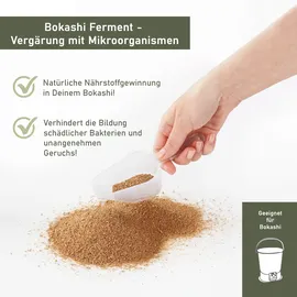 Skaza Exceeding Expectations Bokashi Ferment zur Fermentation im Bokashi Eimer und zur Produktion von Bokashi Kompost, 3 Stk.