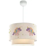 lux.pro Lurgan 1-flg. 30 cm zylinderförmig weiß