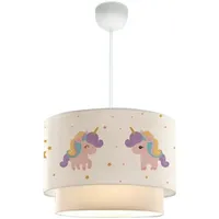 lux.pro Lurgan 1-flg. 30 cm zylinderförmig weiß