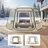 Vevor Pop-up-Bubble-Zelt Transparent
