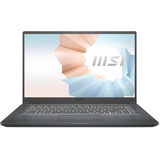 MSI Modern 15 A11M-1051, Carbon Gray, Core i7-1195G7, 16GB RAM, 512GB SSD, DE (001552-1051)