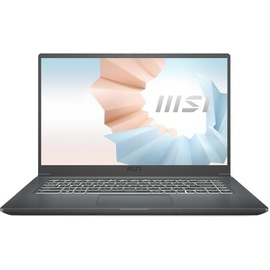 MSI Modern 15 A11M-1051 Carbon Gray, Core i7-1195G7, 16GB RAM, 512GB SSD, DE (001552-1051)