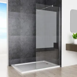 Boromal Eckdusche mit Falttür 90 x 90 cm transparent 6mm ESG