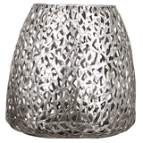 GILDE HANDWERK Macrander GmbH & Co. KG Windlicht Purley Metall Silber
