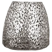GILDE HANDWERK Macrander GmbH & Co. KG Windlicht Purley Metall Silber