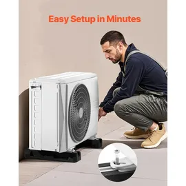 Vevor Bodenkonsole für Mini-Split-Klimaanlagen Dämpfungssockel 9000–36000 BTU