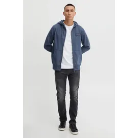 11 Project Kapuzenstrickjacke Herren Blau XL