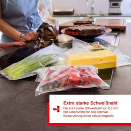 Solis Vakuumiergerät Marinierfunktion, Set inkl. 60 Beutel & 4 Rollen