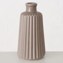 Boltze Vase Esko 2er-Set: Dunkelbraun