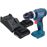 Bosch GSB 18V-45 Professional Akku Schlagbohrschrauber 18 V 45 Nm Brushless + 2x ProCORE Akku 4,0 Ah + Ladegerät