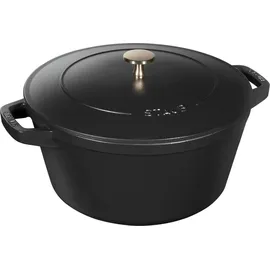 Staub Cocotte Kochtopfset 3-tlg. schwarz