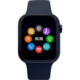 Apple Watch Series 8 GPS + Cellular 45 mm Aluminiumgehäuse mitternacht, Sportarmband mitternacht